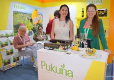 Sofia Duenas and Sofia Cornejo from Pukuna yellow dragon fruit growers in Ecuador.